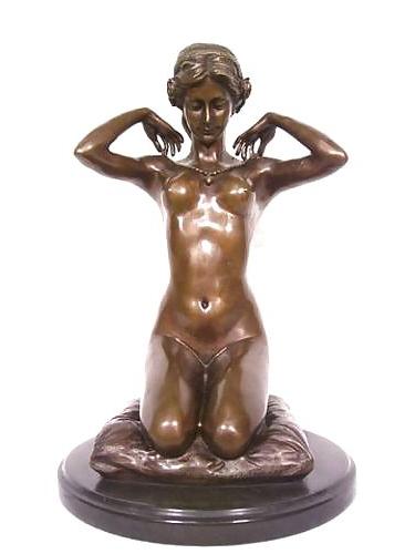 25P Art Deco Statuettes 2 - Female Bronzes