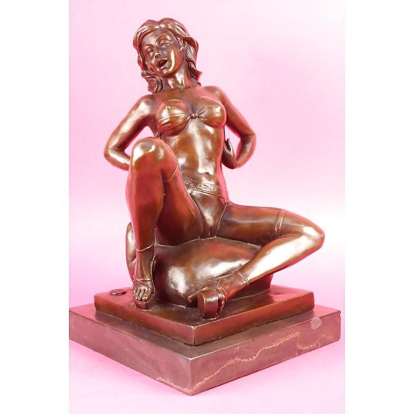 25P Art Deco Statuettes 2 - Female Bronzes