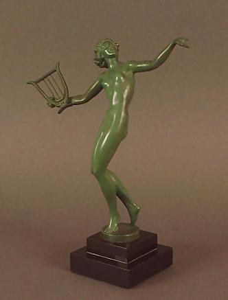 25P Art Deco Statuettes 2 - Female Bronzes