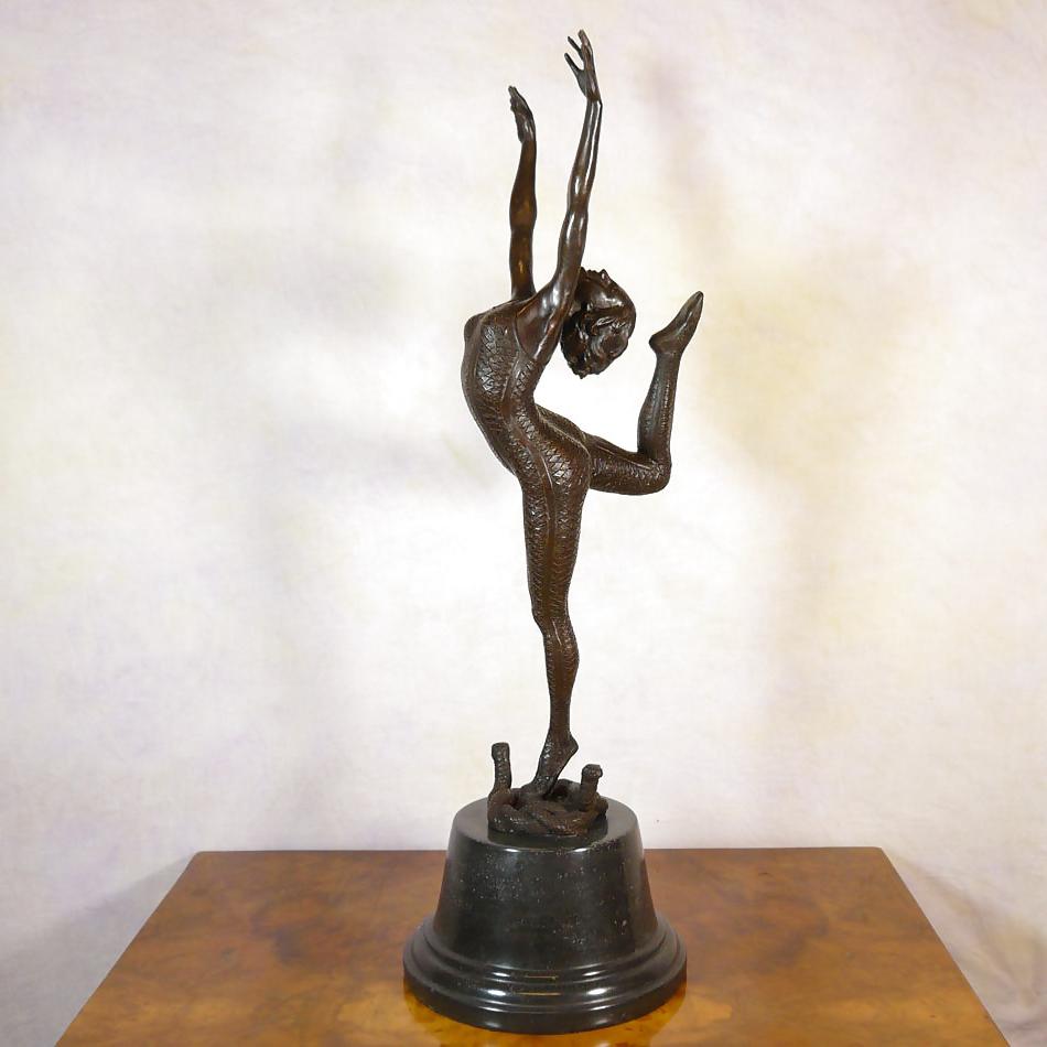 25P Art Deco Statuettes 2 - Female Bronzes
