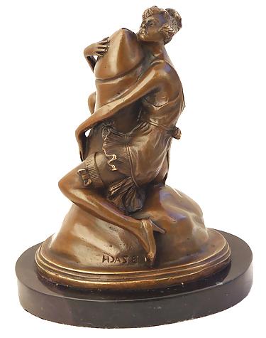 25P Art Deco Statuettes 2 - Female Bronzes