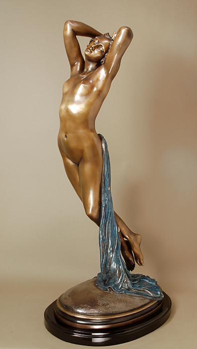 25P Art Deco Statuettes 2 - Female Bronzes
