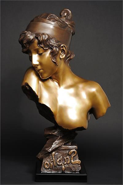25P Art Deco Statuettes 2 - Female Bronzes