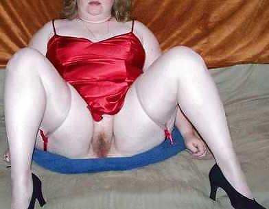 25P Mix of sexy, chubby matures showing off in their Tan Nylons