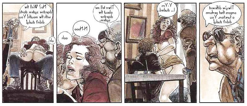 13P Erotic Comic Art 6 - The Study Session