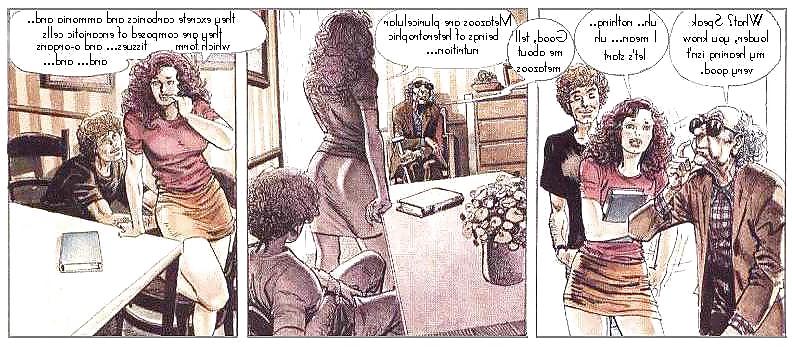 13P Erotic Comic Art 6 - The Study Session