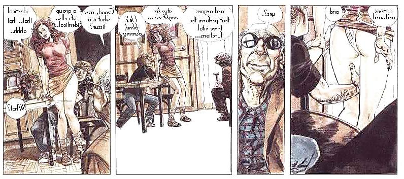 13P Erotic Comic Art 6 - The Study Session