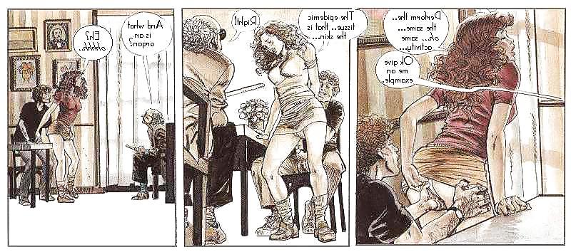 13P Erotic Comic Art 6 - The Study Session