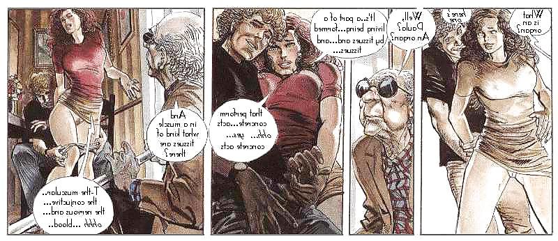 13P Erotic Comic Art 6 - The Study Session