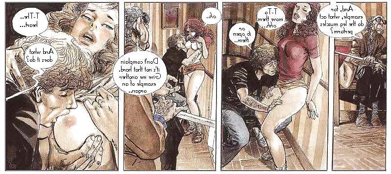 13P Erotic Comic Art 6 - The Study Session