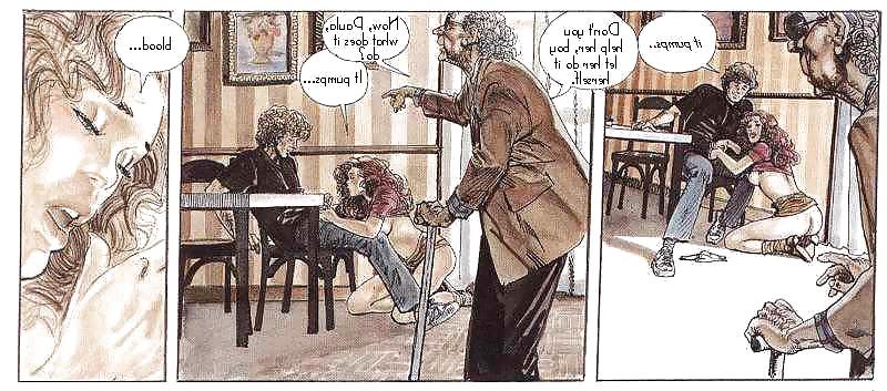 13P Erotic Comic Art 6 - The Study Session