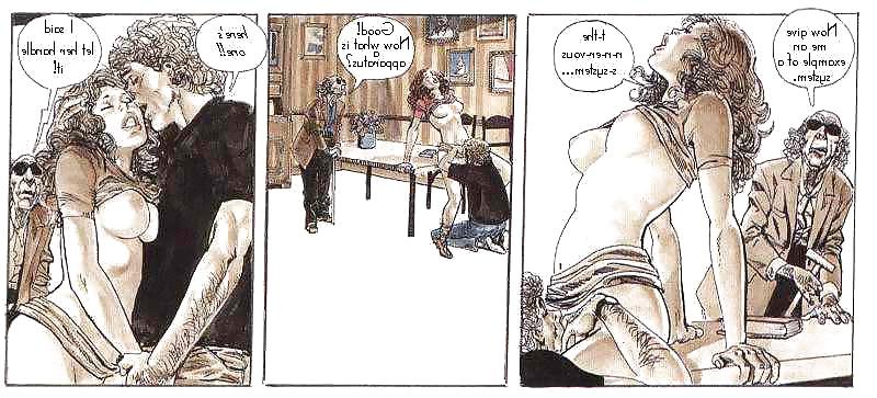 13P Erotic Comic Art 6 - The Study Session