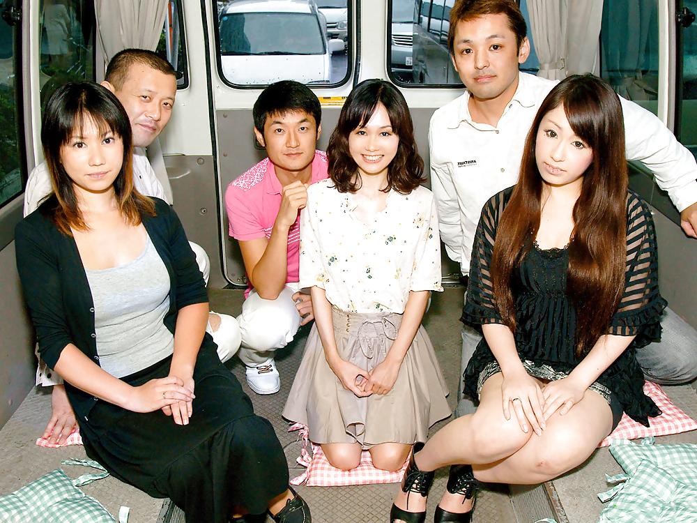 12P Japanese wives fucked in public