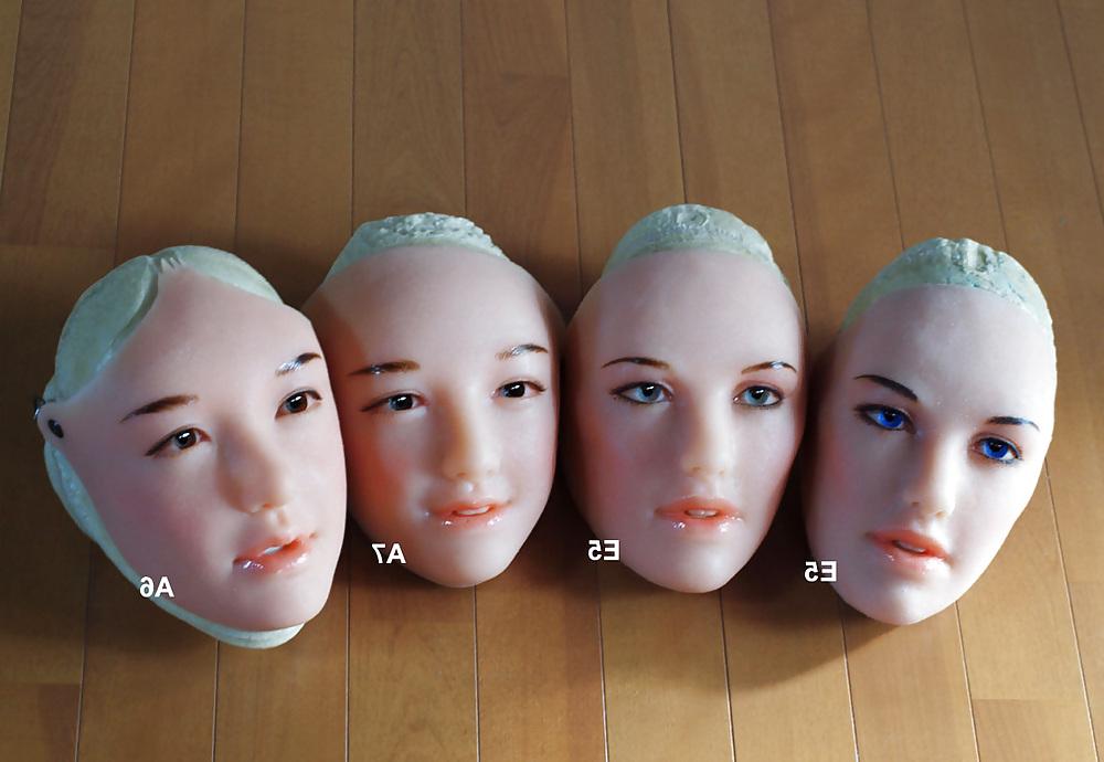 25P Female latex masks