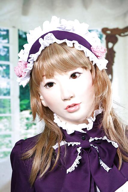25P Female latex masks
