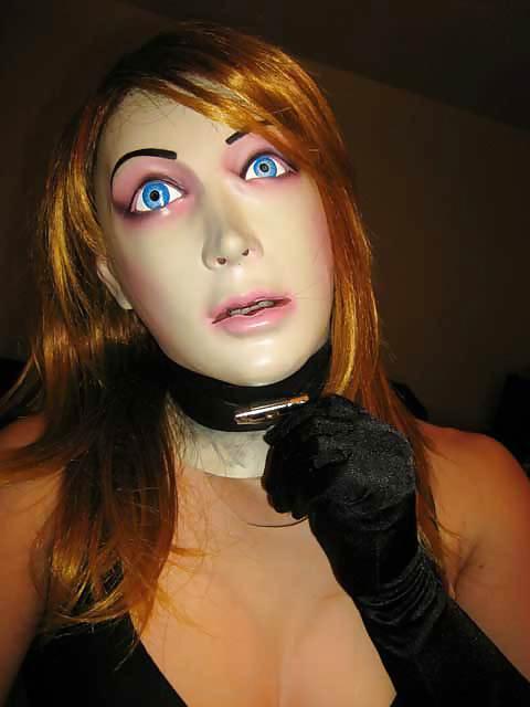 25P Female latex masks