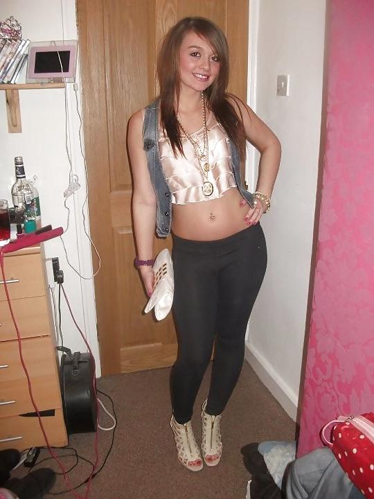 25P Random dirty british UK chav sluts slags and uni whores 5