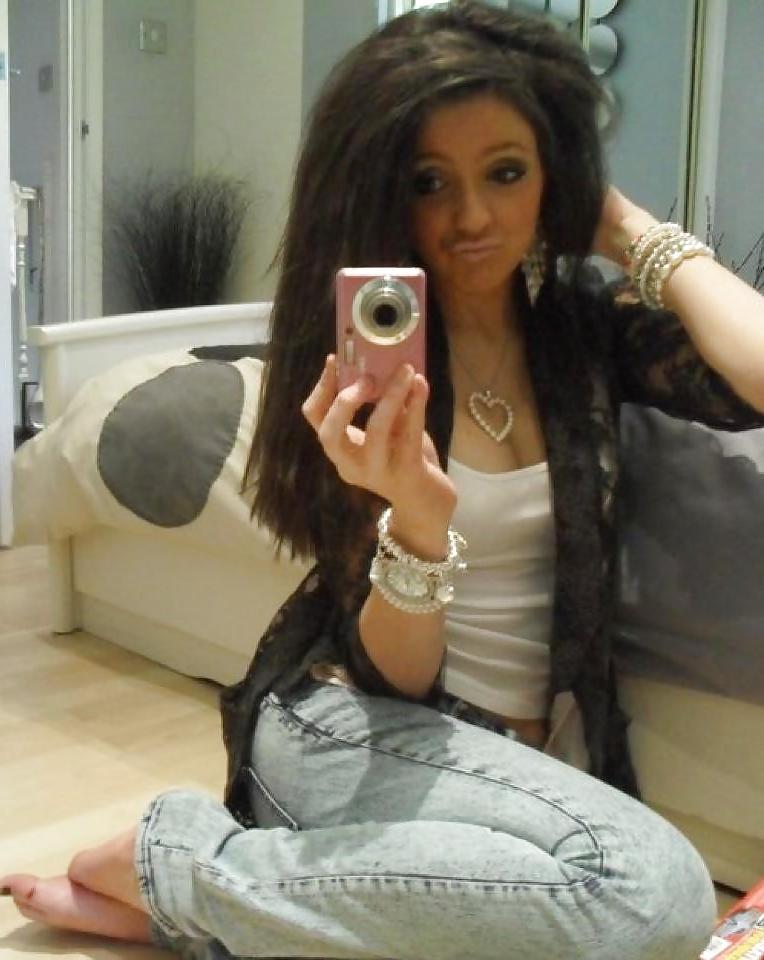 25P Random dirty british UK chav sluts slags and uni whores 5