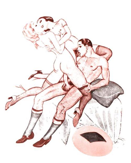 10P Drawn EroPorn Art 81 - Artist N.N. (10) c.1930