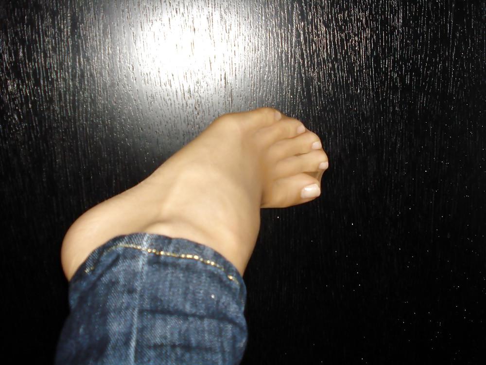 14P Nylon Feet Toes Soles Amateur Enjoy :)