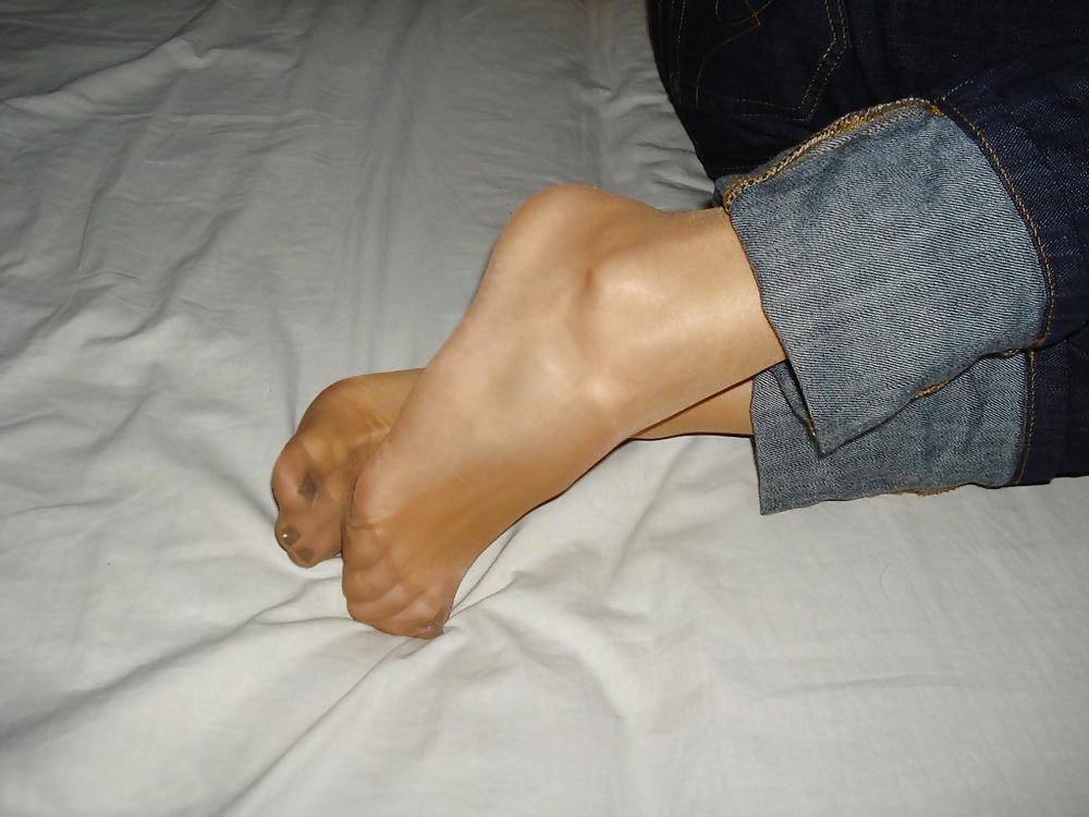 14P Nylon Feet Toes Soles Amateur Enjoy :)