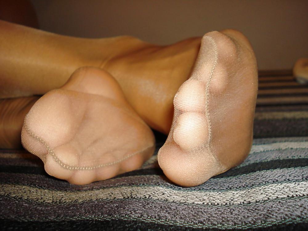 14P Nylon Feet Toes Soles Amateur Enjoy :)