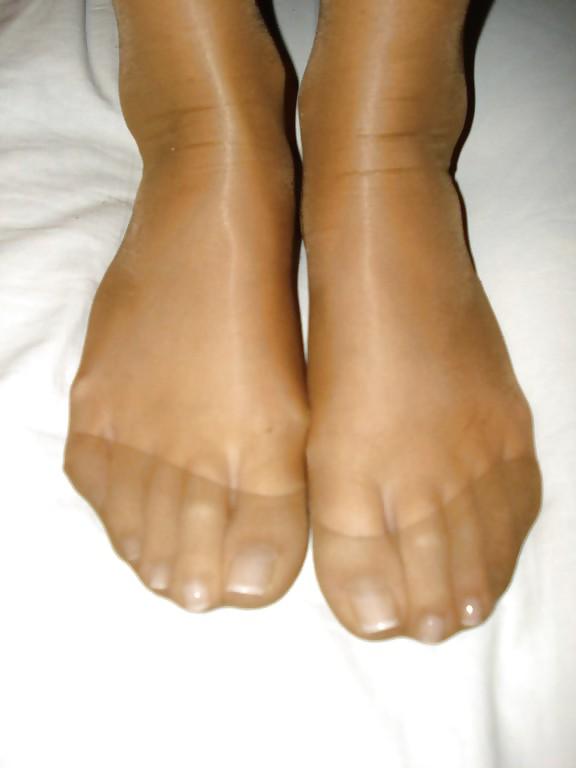 14P Nylon Feet Toes Soles Amateur Enjoy :)