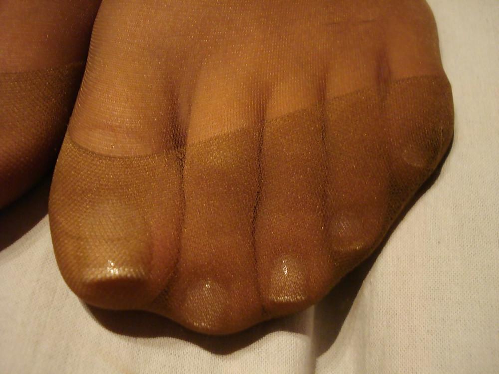 14P Nylon Feet Toes Soles Amateur Enjoy :)