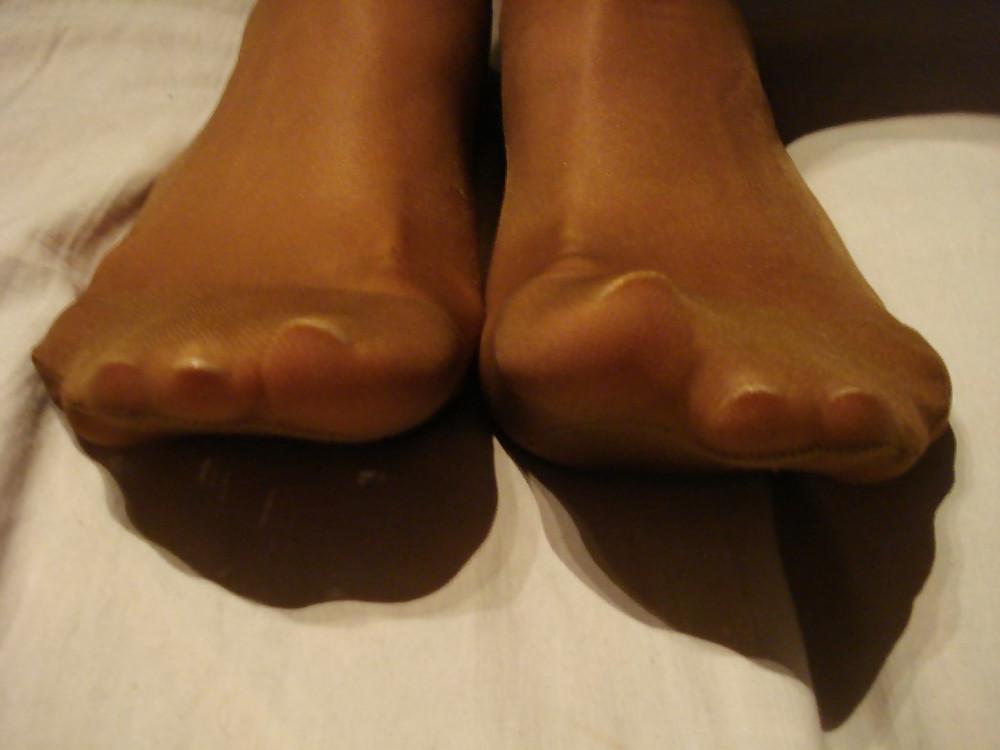 14P Nylon Feet Toes Soles Amateur Enjoy :)