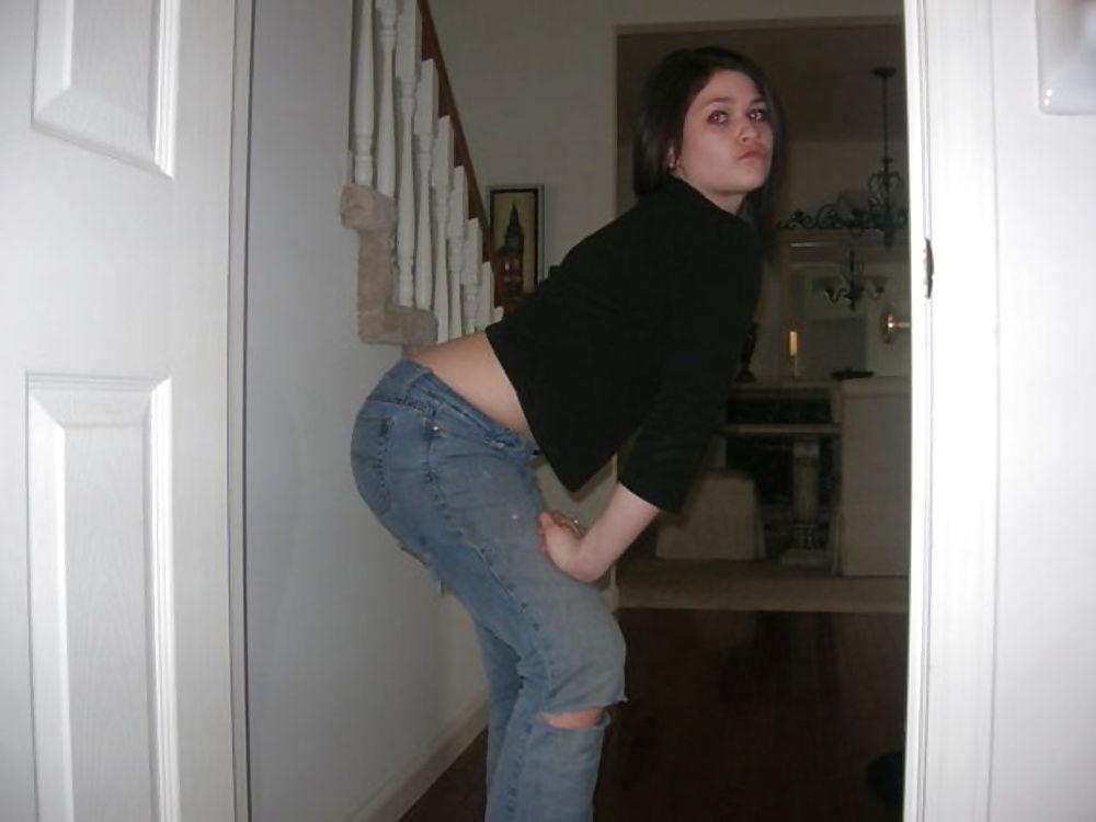 25P Chubby teen girl playing with dick and dildo