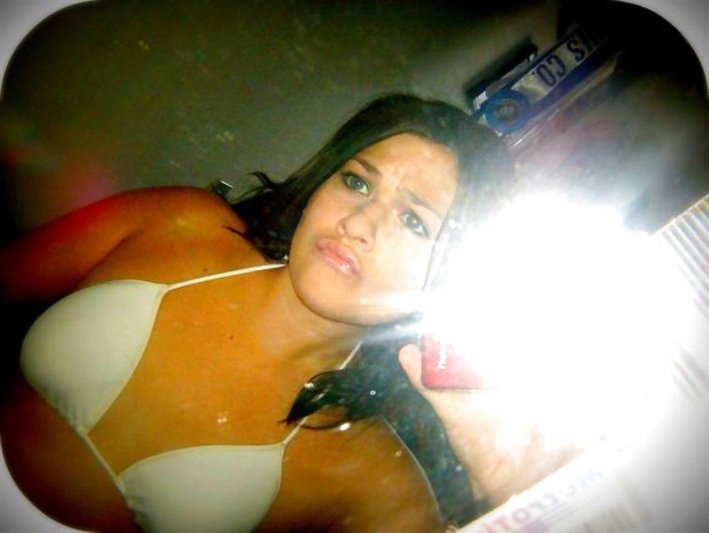 25P Chubby teen girl playing with dick and dildo