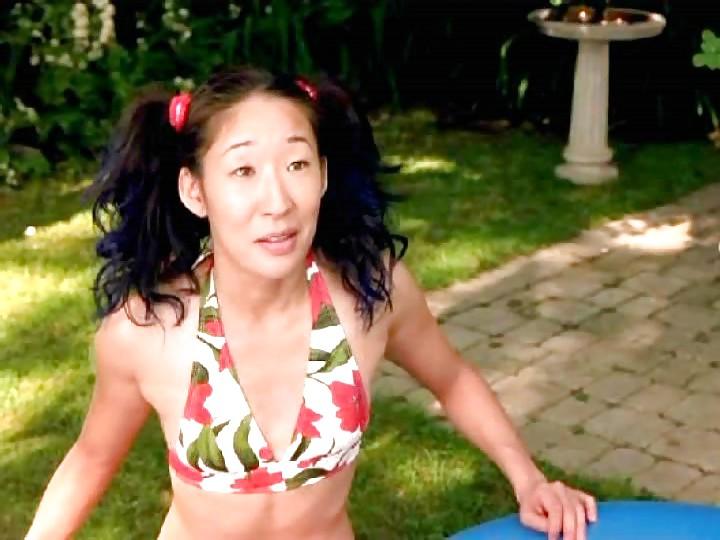 25P Sandra Oh topless and sexy pics