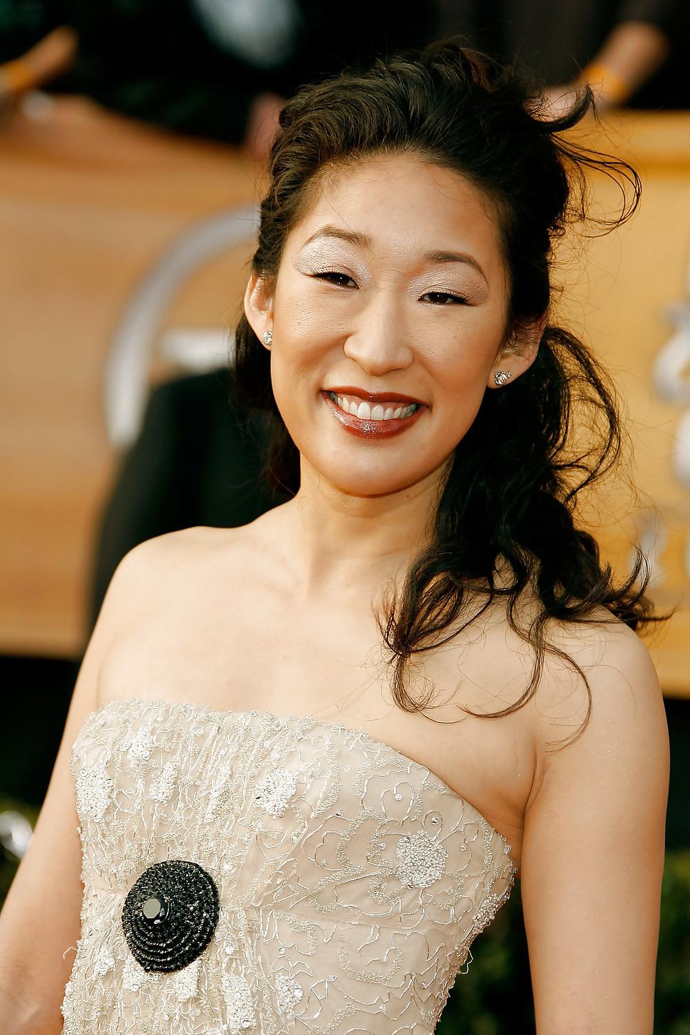 25P Sandra Oh topless and sexy pics