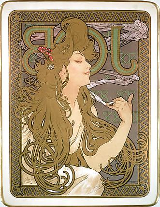 25P Ornamental Art Deco Advertising 2 - Alfons M. Mucha c. 1910