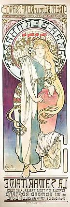 25P Ornamental Art Deco Advertising 2 - Alfons M. Mucha c. 1910