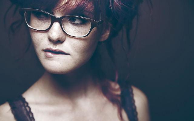 21P Babes wearing glasses- non porn