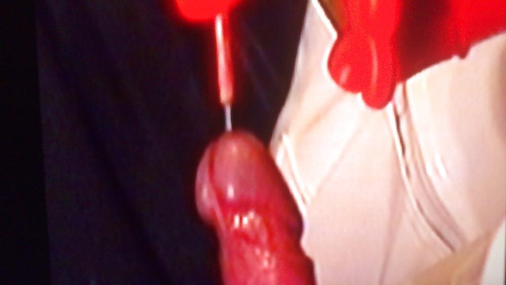 10P Cigarette in cock