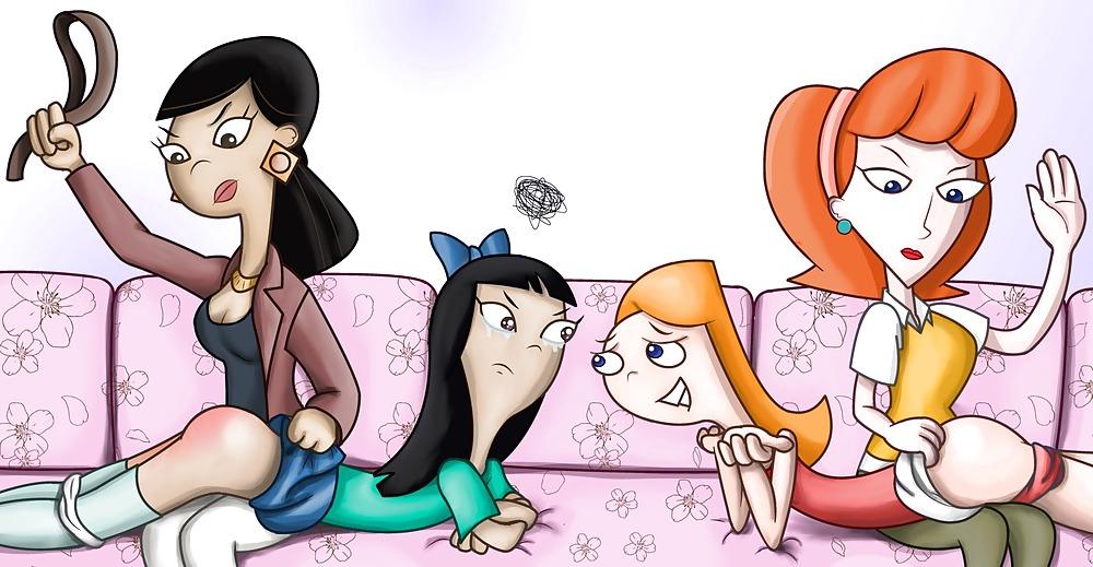 7P Spanking art