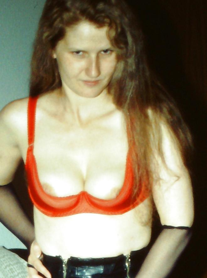 12P SAG - Slutty Bitch Black Leather Costume Like A Hooker 08