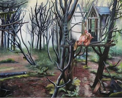 23P Painted EroPorn Art 123 - Nazanin Pouyandeh