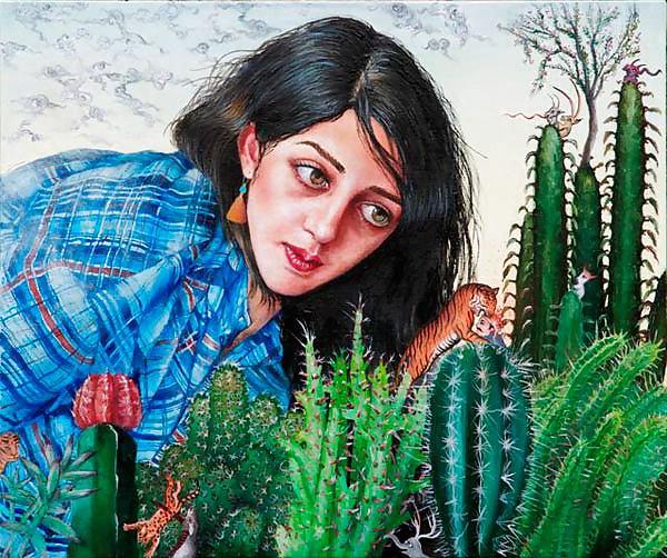 23P Painted EroPorn Art 123 - Nazanin Pouyandeh