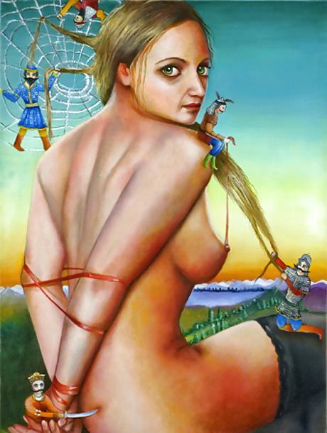 23P Painted EroPorn Art 123 - Nazanin Pouyandeh