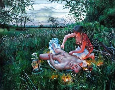 23P Painted EroPorn Art 123 - Nazanin Pouyandeh