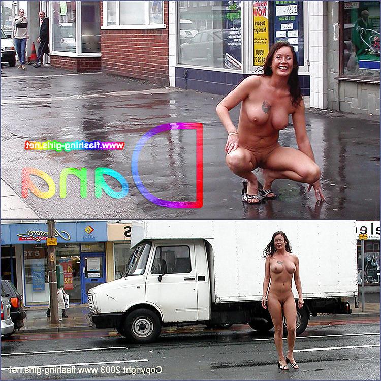 20P Just Brits In Naked In Public !