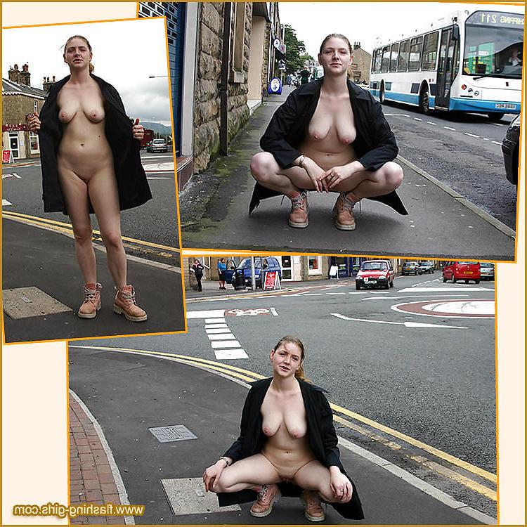 20P Just Brits In Naked In Public !