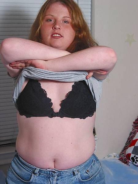 9P Chubby Red Head Teen with Freckles and Small Tits