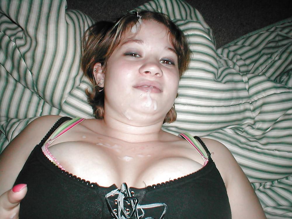 25P Chubby teen cumslut