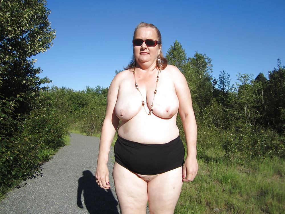21P Topless walk