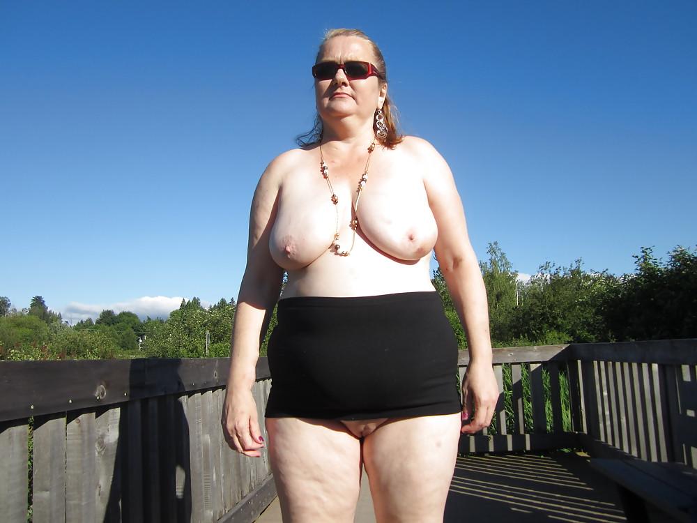 21P Topless walk