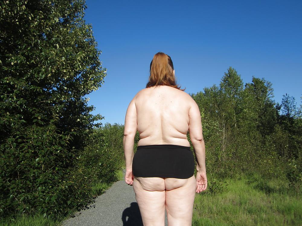 21P Topless walk